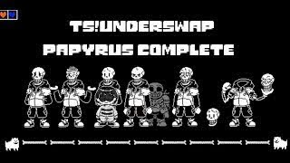 ts!underswap papyrus fight complete