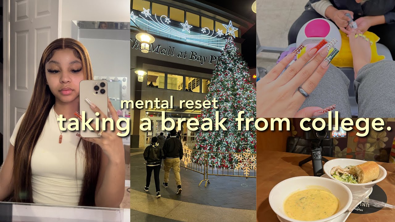 taking a *much needed* break from college | new piercing, closet clean-out, shopping