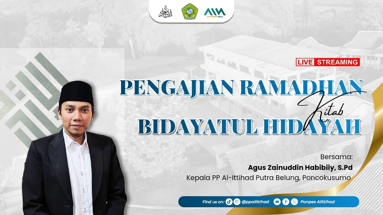 PENGAJIAN RAMADHAN | KITAB BIDAYATUL HIDAYAH | AGUS ZAINUDDIN HABIBIY