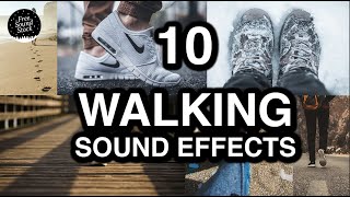 10 Walking Sound Effects