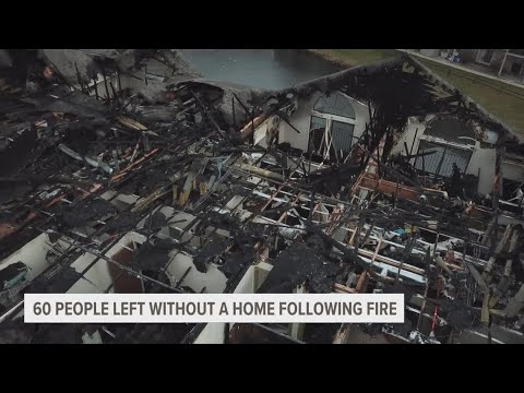 60 people left without a home after Green Ridge Apartment fire in ...