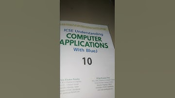 APC ISCE CLASS 10 COMPUTER APPLICATIONS WITH BLUEJ