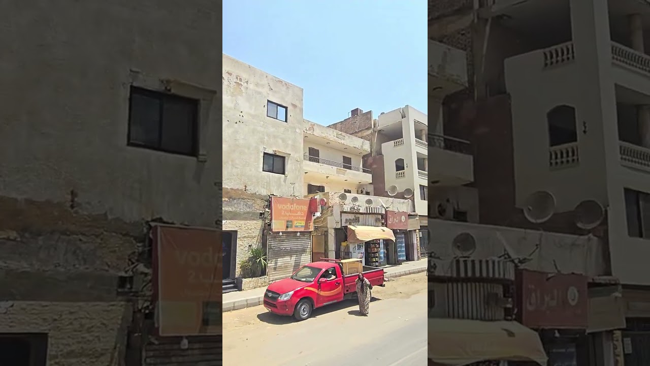 Driving through Cairo Egypt 