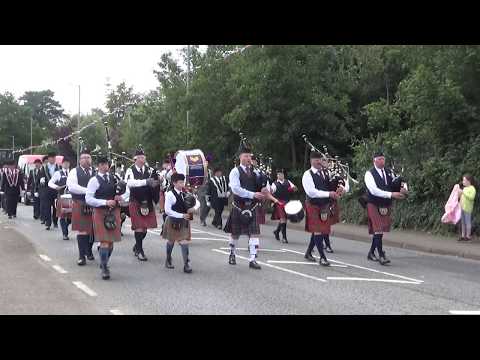 Sgt Walker Memorial Pipe Band @ Black Saturday 2018
