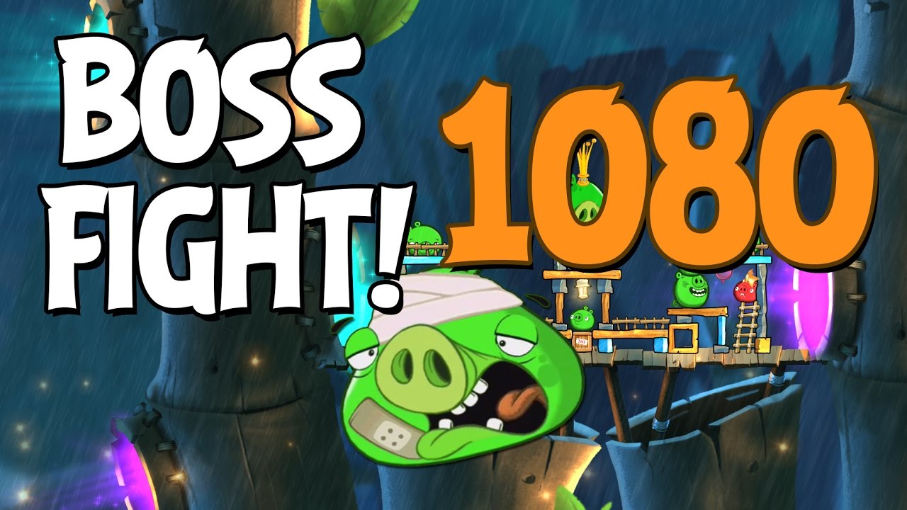 Angry Birds 2 Boss Fight 153! King Pig Level 1080 Walkthrough - iOS, Android