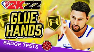 Best Shooting and Playmaking Badges on NBA 2K22 : Glue Hands Badge Study !