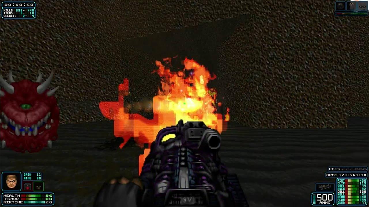 Total chaos doom. Doom 2 map 16.