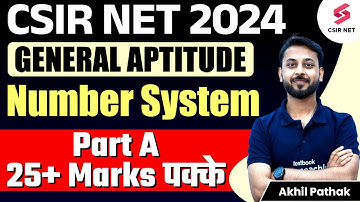 CSIR NET PART A Preparation | General Aptitude CSIR NET | Number System | CSIR NET | Akhil Sir