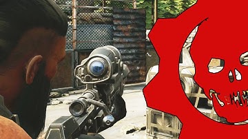 Gears of War 4 Multiplayer Gameplay - Longshot Sniper Gameplay (Exclusive)