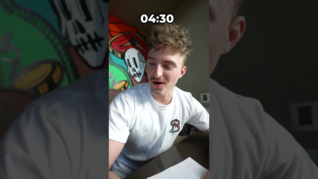 10 Seconds vs 1 Minute vs 10 Minute Art Challenge