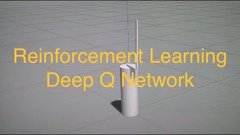 Balancing of Rotary Inverted Pendulum Using Deep Q Network : Simulation in Gazebo (updated)