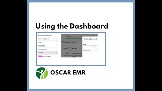 Using the Dashboard