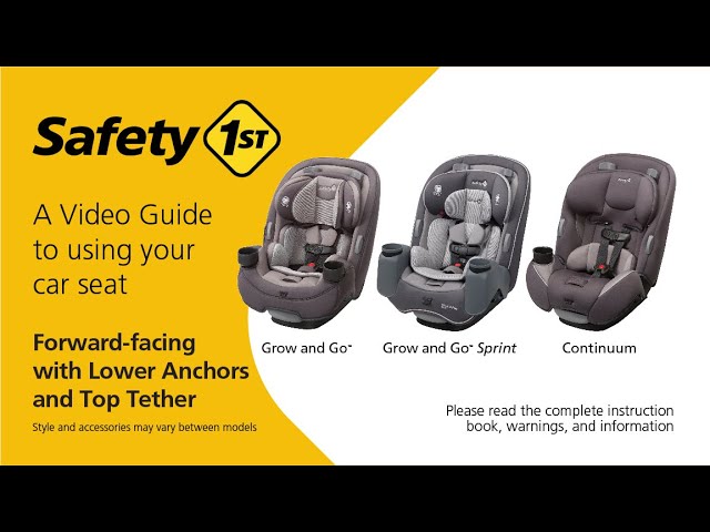 how to loosen straps on safety first car seat
