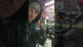 Warp 9 handlebars install TALARIA MX-5