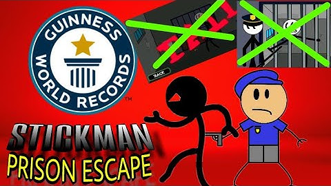 StickMan Prison Escape World Record By Game Over