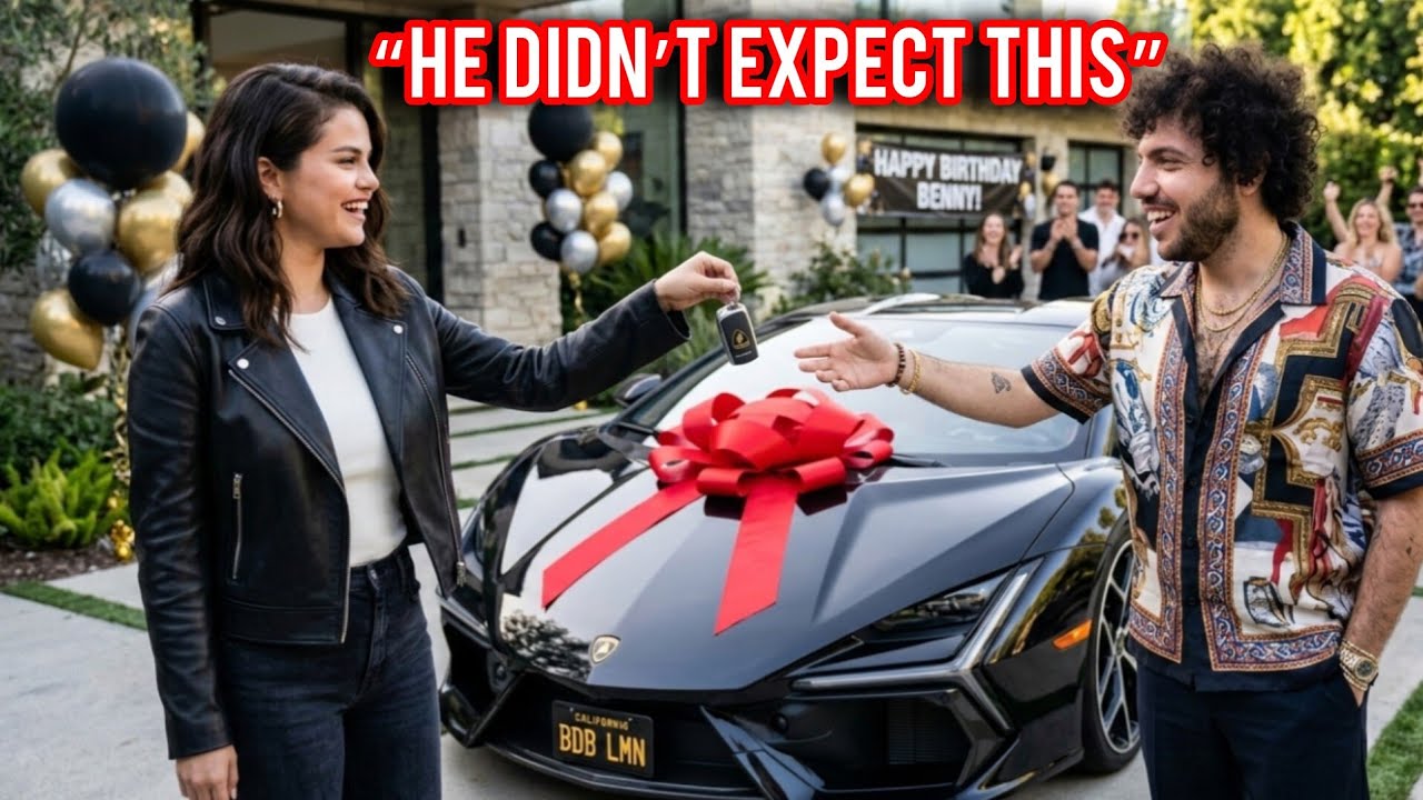 Селена Гомес удивила своего мужа Бенни Бланко, подарив ему Lamborghini на его 38-летие 🥰
