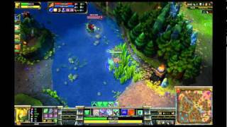 LoL Fail Gank Epic Akali Escape