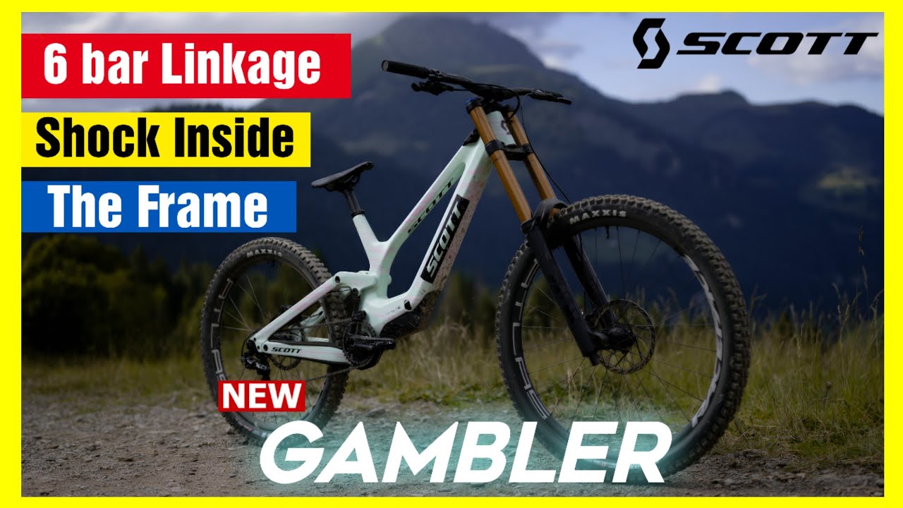 New Scott Gambler 2026 | hide its Shock inside the frame ! Full ...