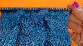 How to Knit Ocean Waves 🌊