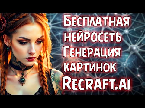 Видео: Нейросети 👨🏻‍💻 Бесплатная нейросеть генерация картинок recraft ai 👩‍💻 искусственный интеллект 🤖