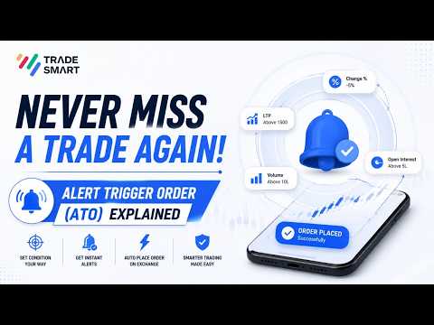 Never Miss a Trade Again! | Alert Trigger Order (ATO) Explained
