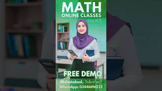 #MATH KI MALIKA #Free Math Classes #Math Ki Lesson | #youtubeshort