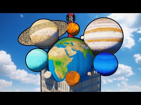 Planets vs Dynamic Building #2 | Teardown