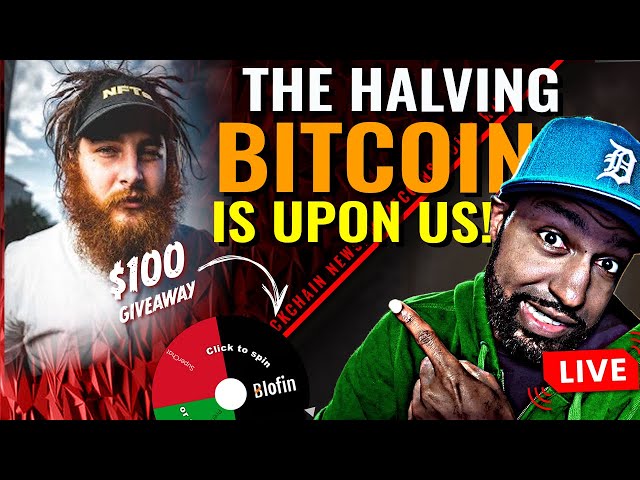 The Bitcoin HALVING IS HERE! What Now? Crypto Blood with Kenn Bosak & Rice Crypto (LIVE Analysis!)