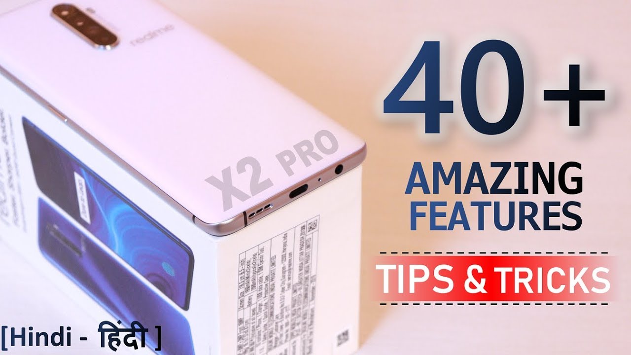 Realme X2 Pro Tips Tricks 40 Special Features Techrj Youtube