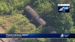 6 p.m. update: Tank cars derail near Toray plant in Spartanburg County