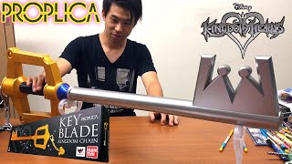 kingdomhearts proplica keyblade review sora weapon