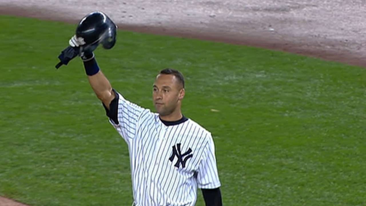 RECORD BREAKER NY Yankees Derek Jeter Surpasses Lou Gehrig's All Time  Yankee Hit Record. Original on