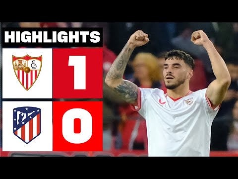 SEVILLA FC 1 - 0 ATLÉTICO DE MADRID | RESUMEN LALIGA EA SPORTS
