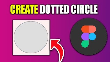 Figma UI/UX: Create Dotted Circles And Dotted Arrows - Best Method
