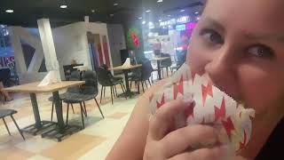 Горячий источник «Верхний бор» 🔝 небольшой мукбанг Tesla Burger тесла бургер 🍔перекусили и плавать