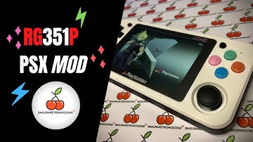 RG351P PSX Mod buttons Installation