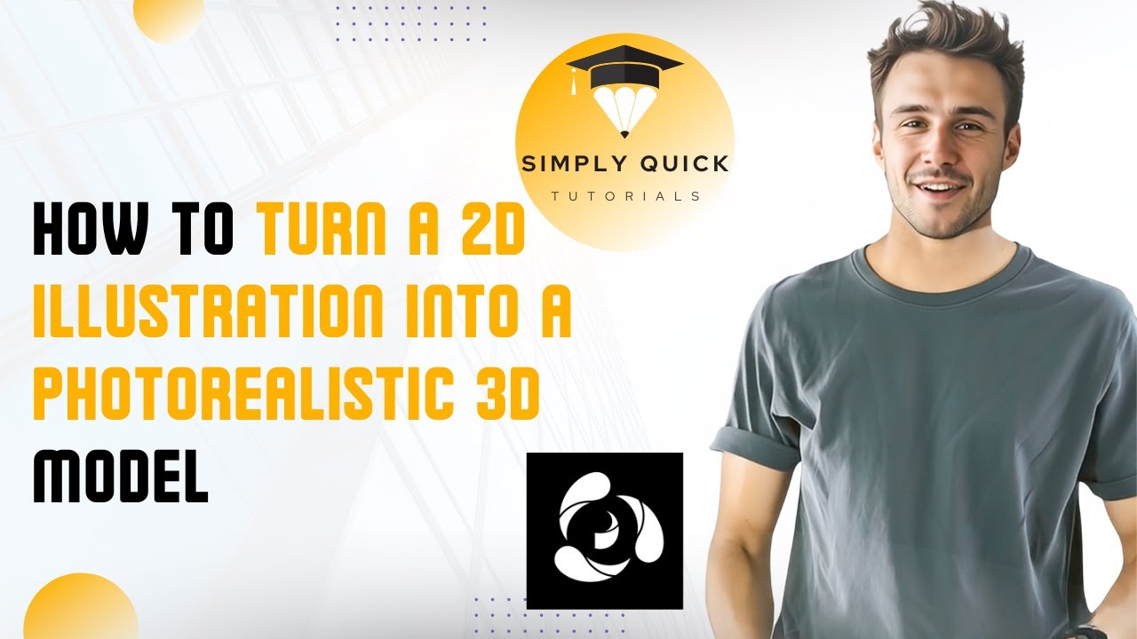 How to Turn a 2D Illustration into a Photorealistic 3D Model 2025 - YouTube