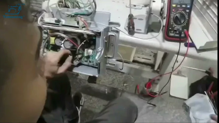 Secondhand juki 8700-7 sc 920 cp 18 auto trimmer lockstitch sewing machine full tested by Tomsewing