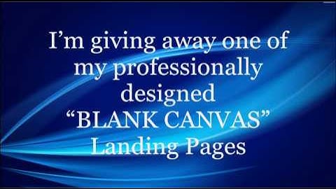 WordPress Landing Page