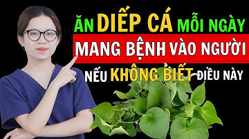 11 Lợi Ích Bất Ngờ Của Rau Diếp Cá Cho 101 Bệnh Thường Gặp Nhất | Dược sĩ Thảo