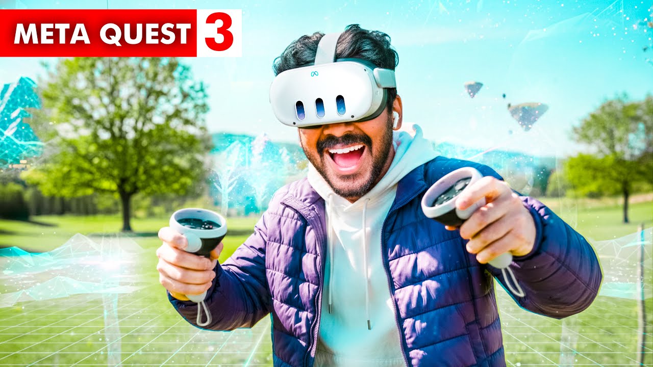 😎 I Bought The New META QUEST 3 VR Headset 🤩 ! Unboxing | WhoIsAarow