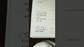 fill out my daily planner with me