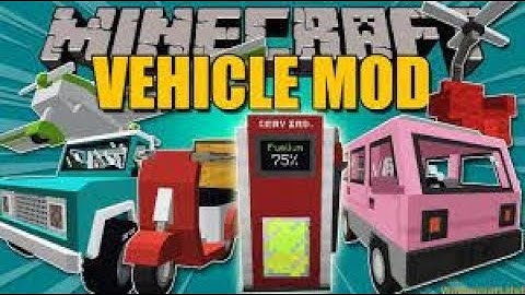MrCrayfish Vehicle Mod I Minecraft 1.16.3