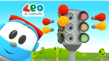 Leo el Camión - Leo y el Semáforo - Colores en español