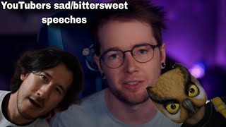 YouTubers sad/bittersweet speeches (Vanoss, DanTDM, Markiplier, Jev)