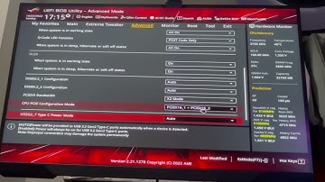 ROG Z590 Asus Mother Board BIOS not shown M.2