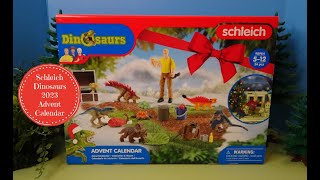 Schleich Dinosaurs 2023 Advent Calendar With Dinosaur Figures
