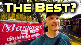 Is the Best Thai Massage in Thailand in Chiang Mai? 🇹🇭