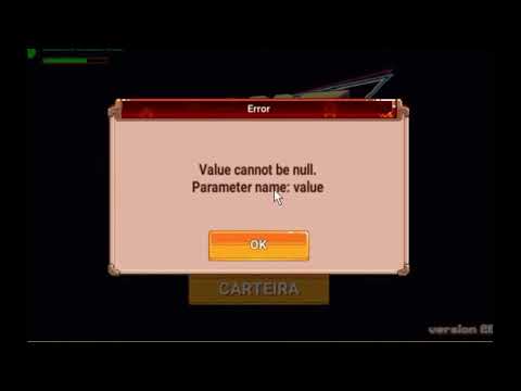 BombCrypto วิธีแก้ปัญหา Value Cannot Be Null. Parameter name : Value