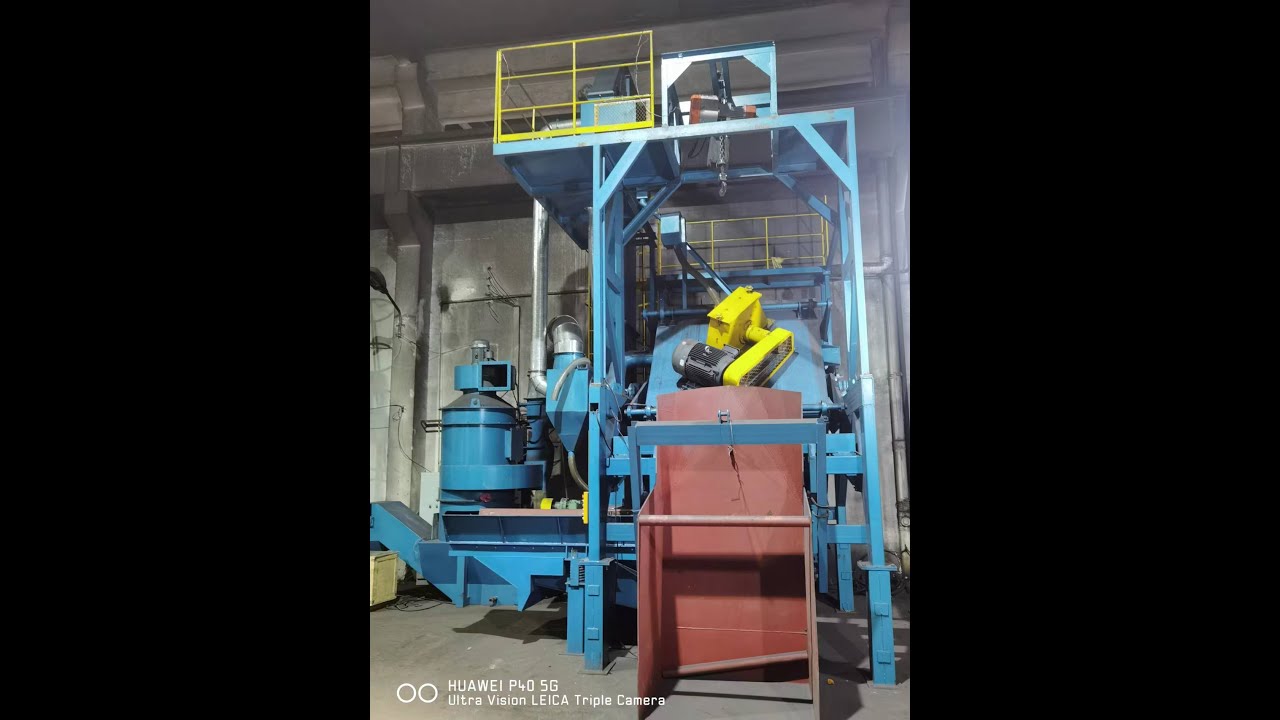 Drum shot blasting machines, GT15 shot blasting machines, China shot blasting machine